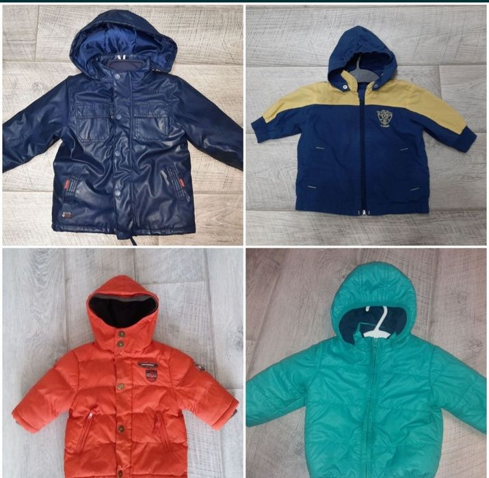 Куртки на девочку и мальчика