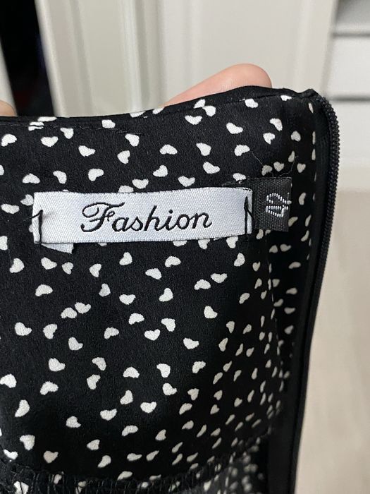 Платье коктейль, черное