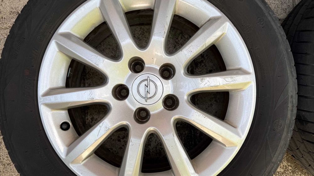 Комплект оригинални 16" джанти за Opel с летни гуми Maxxis Mecotra 3 (ME3) 205/55/16 91H (DOT 0222)