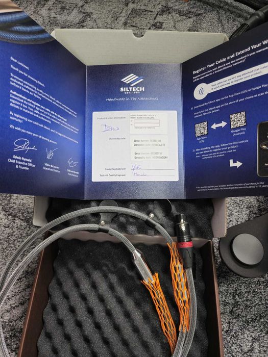 SILTECH -Explorer 90i, interconnect XLR, 1m / pereche