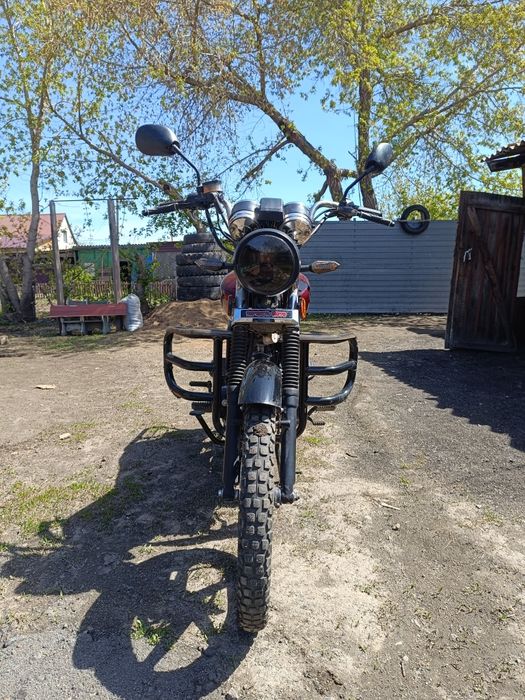 Альфа самурай 125кб переделка