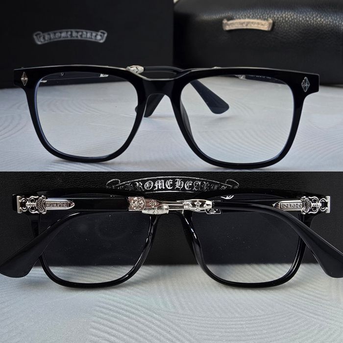 Очила за компютър Диоптрични рамки прозрачни слънчеви chrome hearts