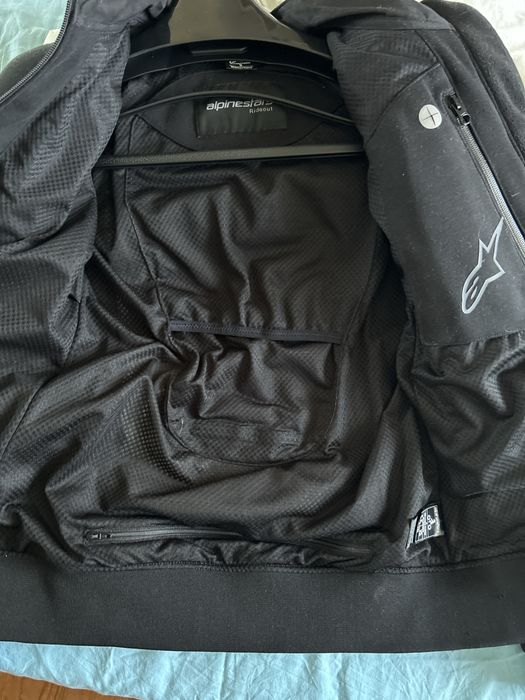 Hanorac moto alpinestars cu protectii nou