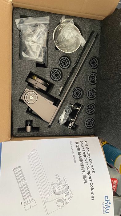 Upgraded RR1 Rotary Roller for Laser Engraver