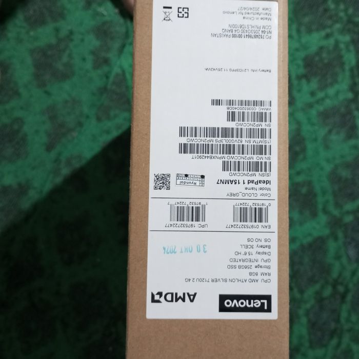 Lenovo noutbuk 256gb 8gb