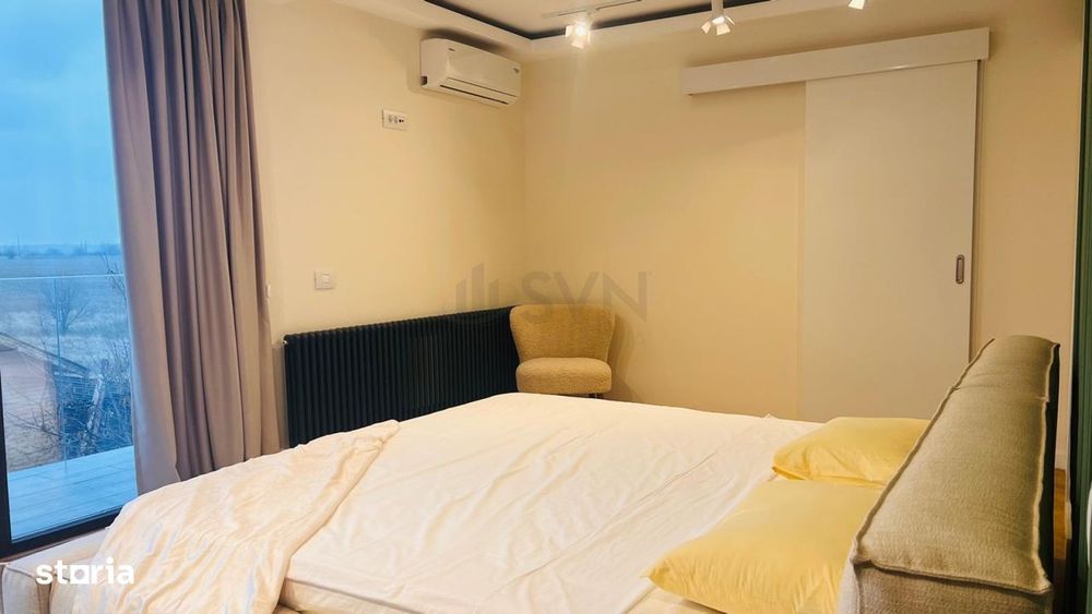 Vilă decomandată 4 camere, 550 mp teren, mobilată utilata complet