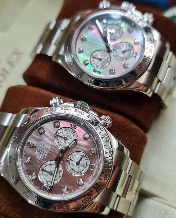 rolex daytona mother of Pearl