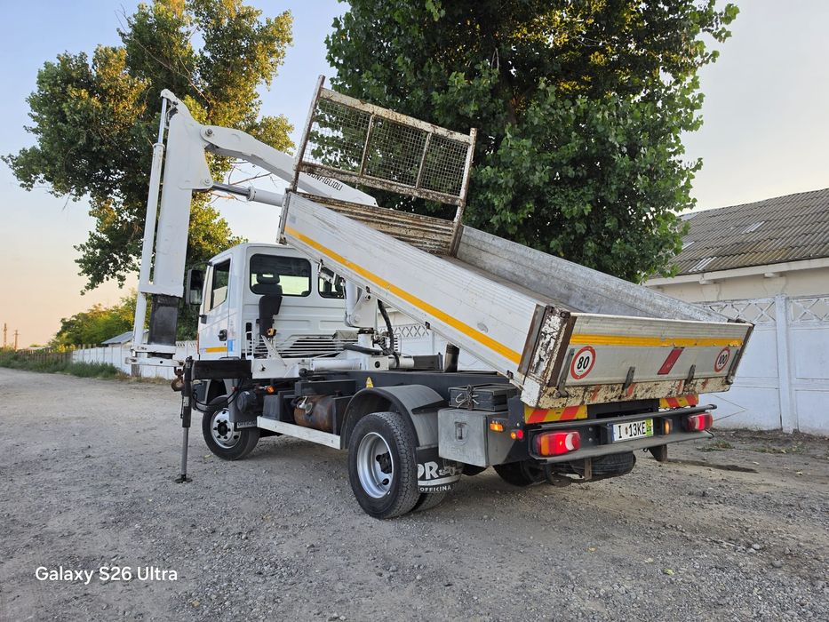 Nissan Atleon basculabil cu macara 2.5 t!