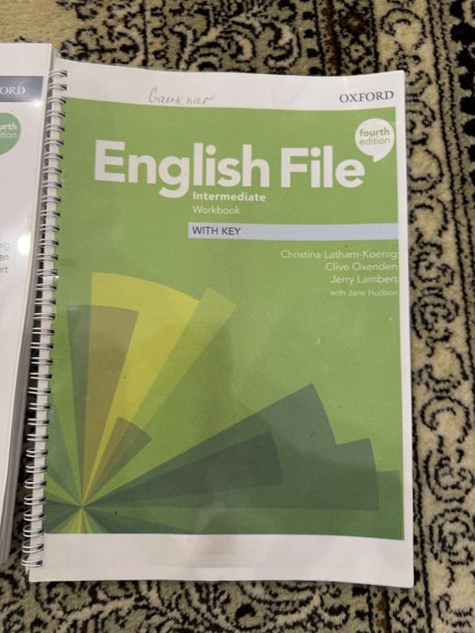 Intermediate/Pre intermediate  student book/work book