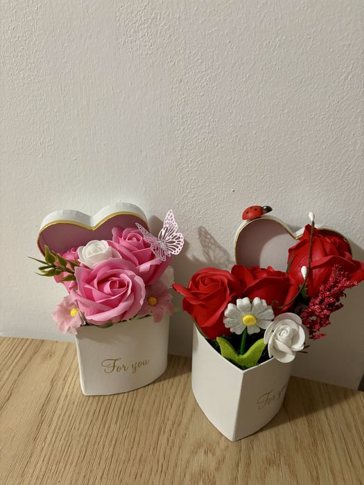 Aranjamente florale din sapun