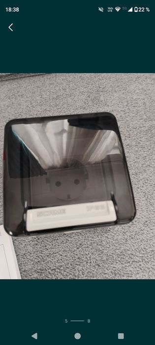 Priza schuko aplicata IP66 Protecta SCAME.