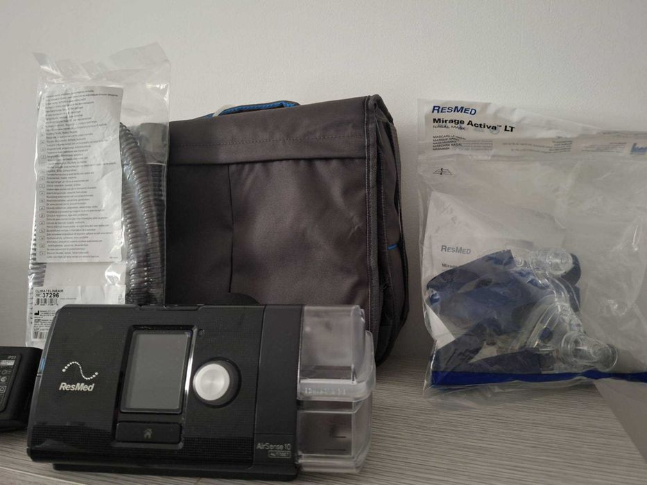 САМО 557 часа!!! CPAP Автоматичен  апарат ResMed AirSense 10 Autoset