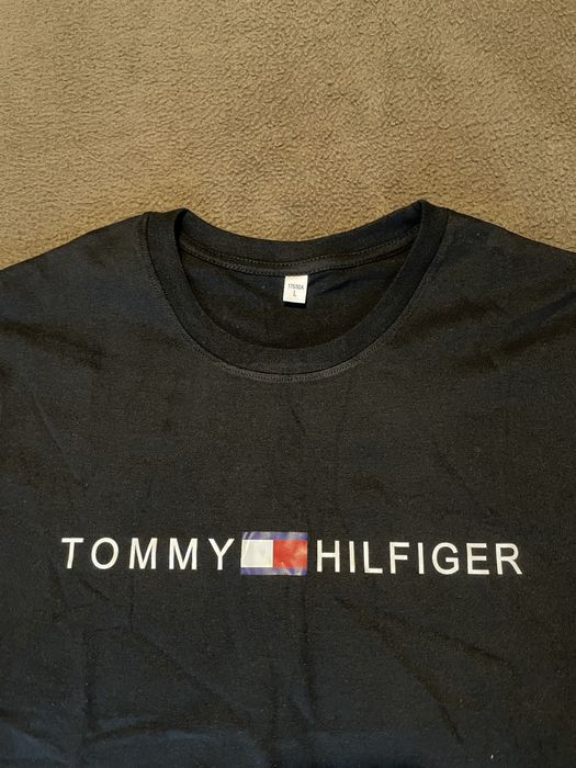 Tommy Hilfiger тениска – черна, нова, размер L