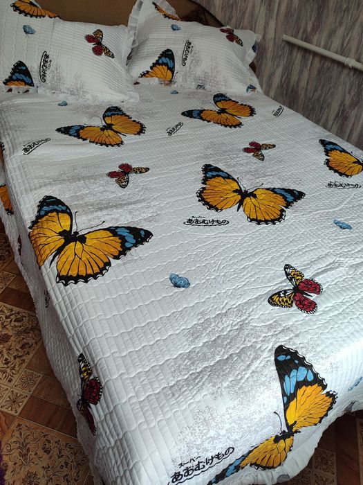 Стёганое х/б покрывало.