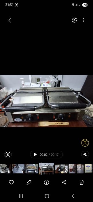 Продам электро прижимной гриль.