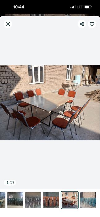 Stol va stullar ishlab chiqaramiz