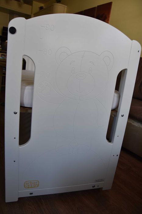 Детско легло люлка Arbor Петит МЕЧЕ с матрак Magniflex Fiaba Bamboo