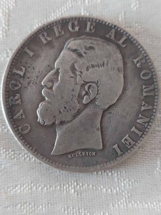 Moneda argint 1881