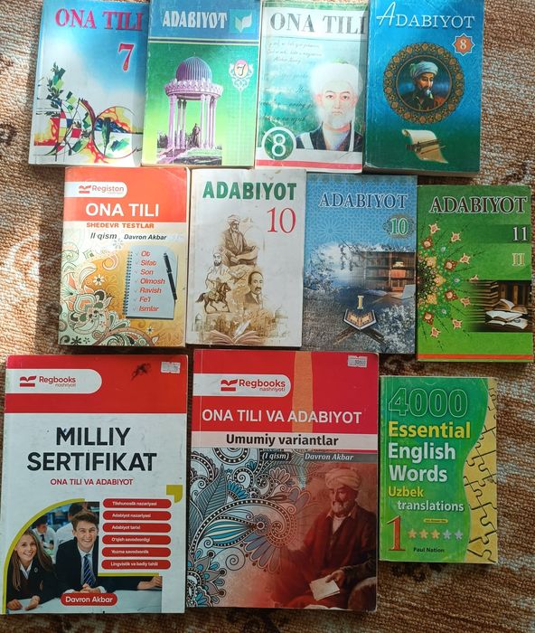 Kitoblar bor 11ta