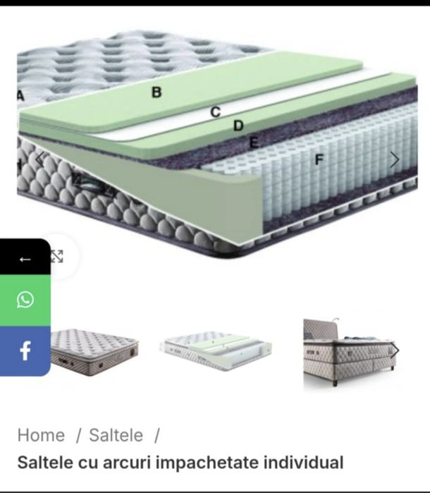 Vând saltea aproape ca noua