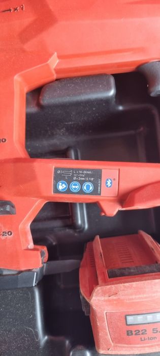 Hilti BX3 Pistol pentru cuie de beton 2021 aproape nou