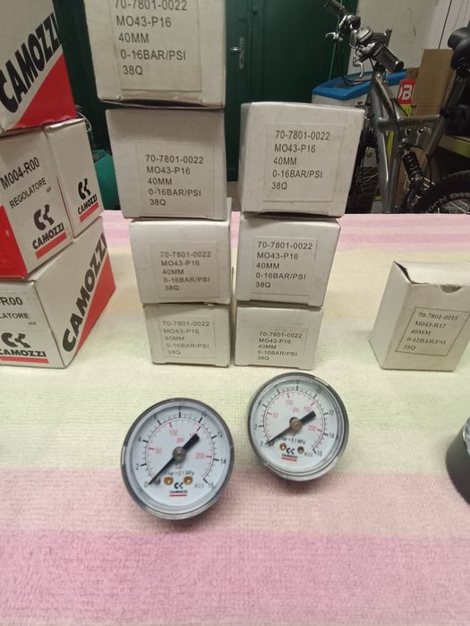 Camozzi,редуцир вентили и манометри
