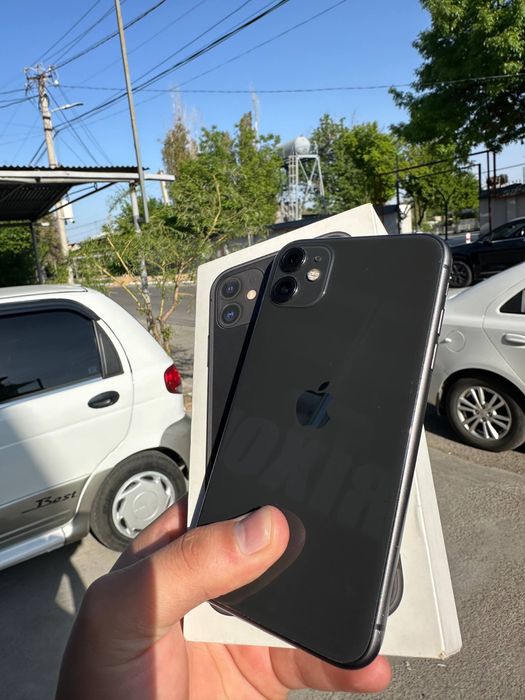 Iphone 11 64 gb holati ideal dual sim + perfectum