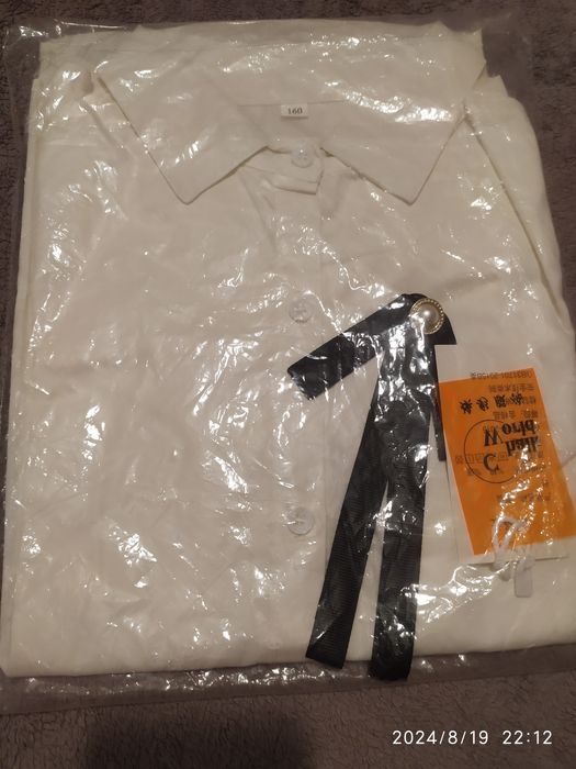 Рубашка школьная для девочки р,156-160