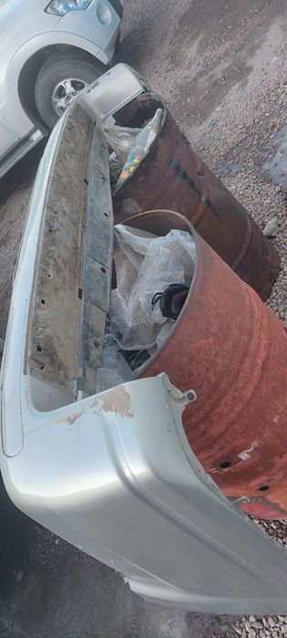 Бампер задний на паджеро 3