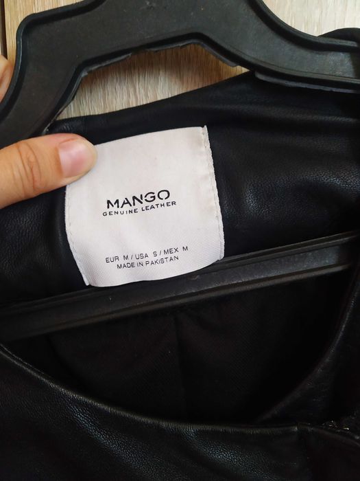 Куртка кожаная Mango 44р