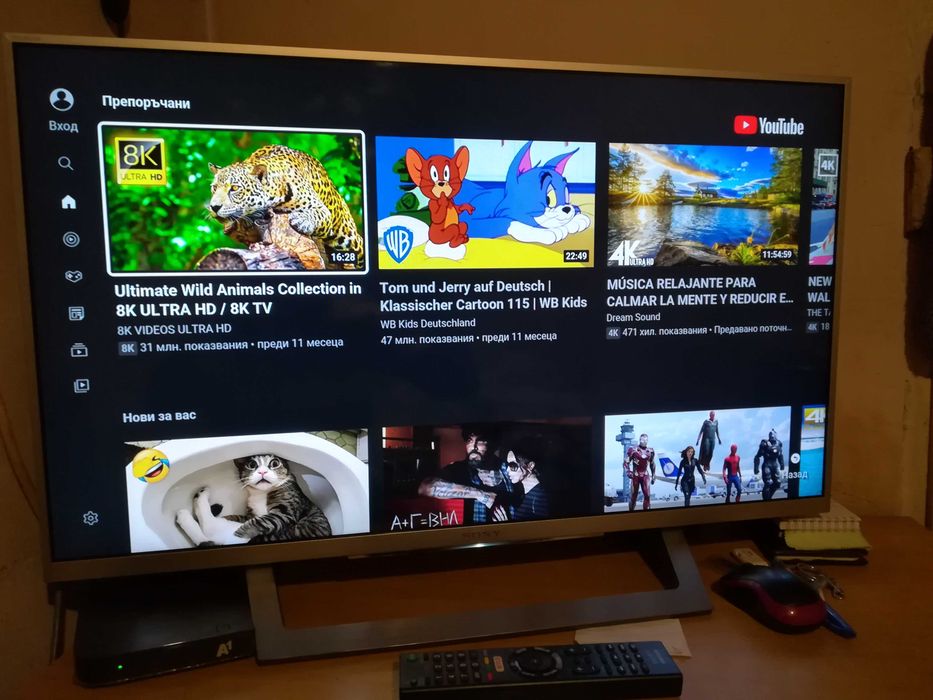 Телевизор Sony Bravia 32" (81cm) Smart Led Edge Full HD 1920 x 1080 pixels IPS,WIFI.Модел 32WD757