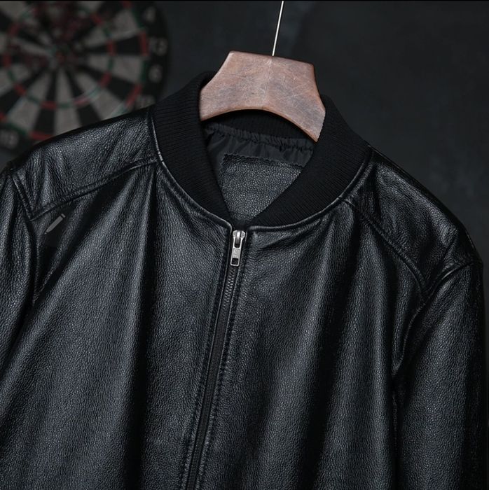 Курта кожаная из бычей кожи