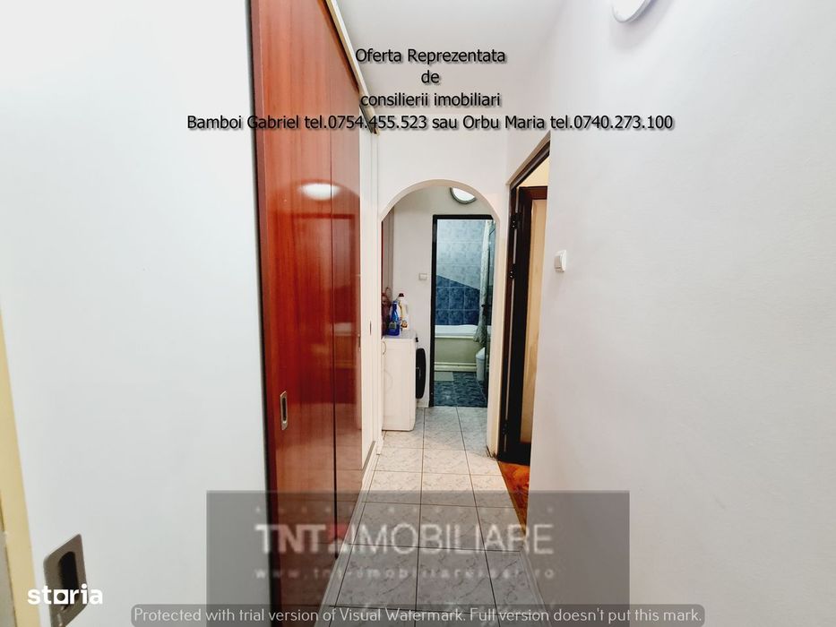 Apartament 3 camere decomandate –Central (Tg. Cucu - Podu de Fier)