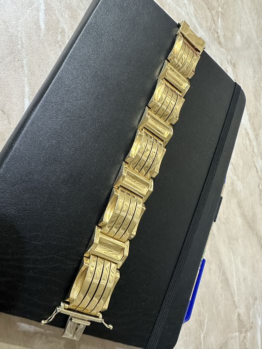 Златна гривна 14к