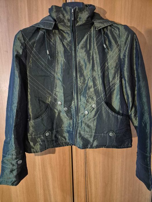 Jachetă marca Legoland, verde - olive, unisex, practic noua