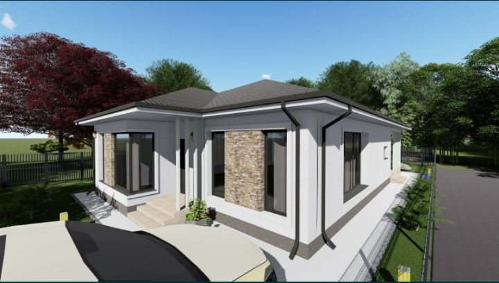 Vilă nouă Crevedia–Darza | 150 mp + pod | Teren 420 mp | 119.000 €