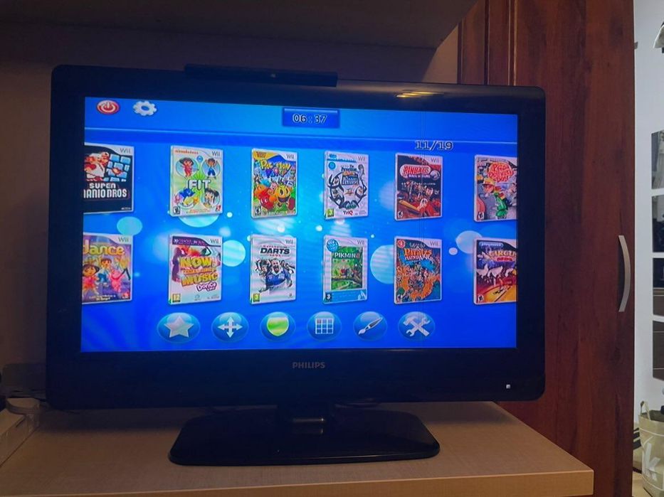 Nintendo Wii modat + HDD extern cu ~200 jocuri + Homebrew – plug & pla