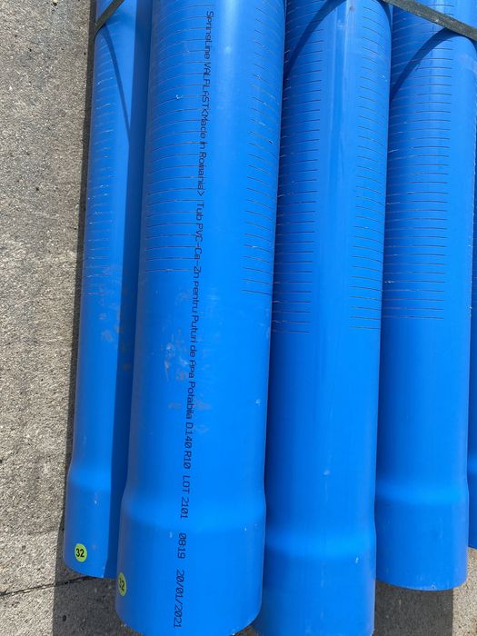 Teava put  PVC PT.PUTURI D.140x5,4mm R8 L5m - F0