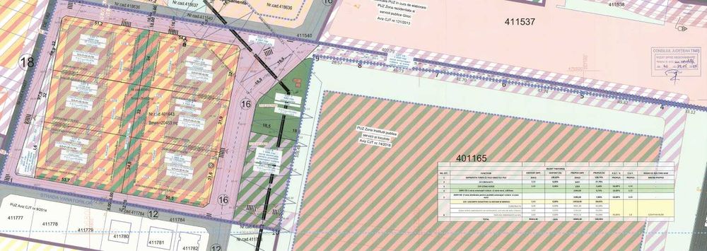 Proprietar – PUZ locuințe colective, 42 apart, P+3E+Er, zona Giroc -Tm