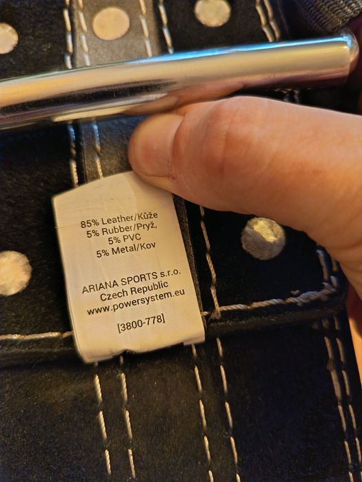 Power System PowerLifting Belt - Кожен  Фитнес/Трибойски Колан