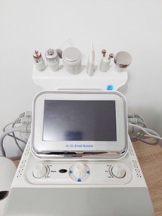 Апарат за водно дермабразио,кислород, RF,ултразвук,LED маска и шпатула