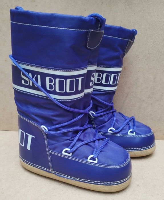 Детски дамски апрески ботуши за сняг Apres ski boots #35-37см.