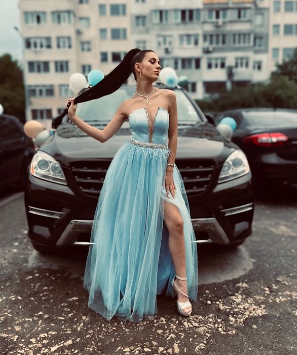 Бална рокля ползвана една вечер