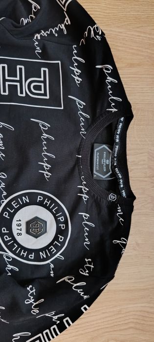 Мъжка памучна блуза "Philipp Plein".