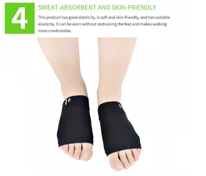 Ортопедични стелки YEKORA подложки дюстабан плоскостъпие паднал свод