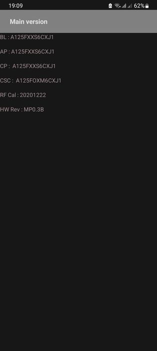 Samsung A 12. Karobka dakument bor.