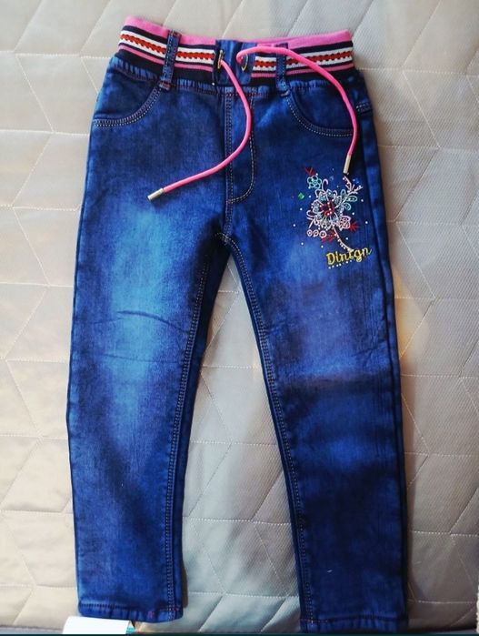 Продам новые теплые на девочку джинцы