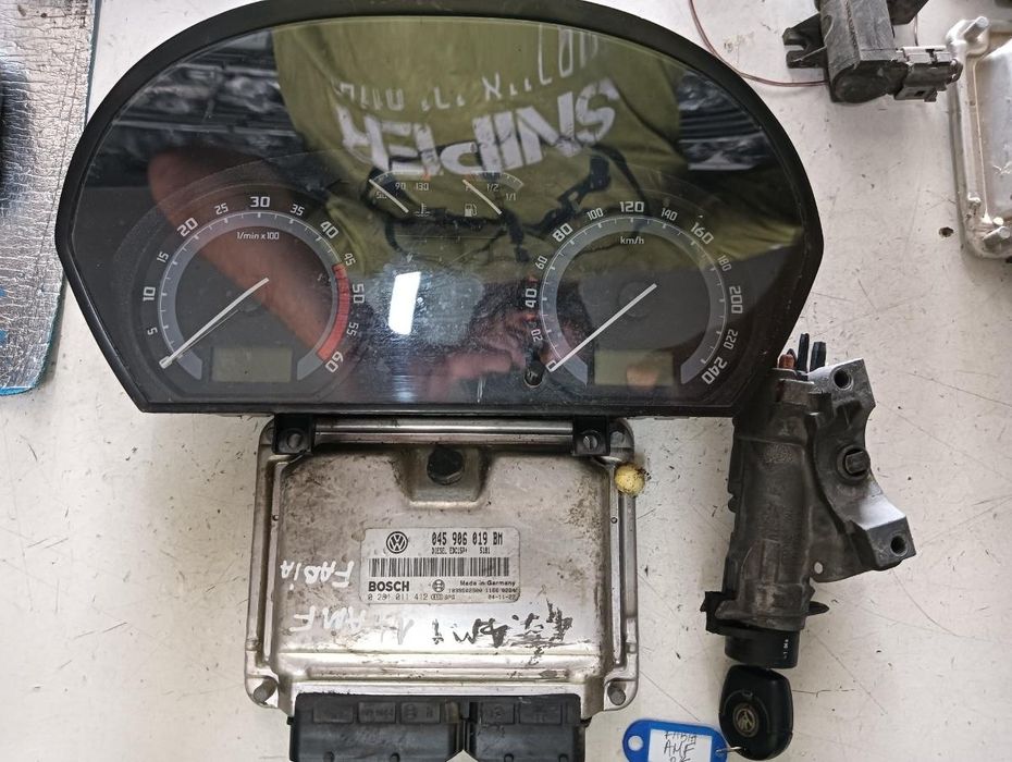 Kit Pornire Skoda Fabia (6Y2) [ 1999 - 2008 ] Tdi (Amf) 55Kw|75Hp Bosch 0281011412 Oem 045906019Bm