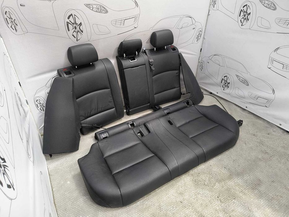 Set Interior Scaune Piele și Banchetă BMW Seria 5 F10 F11 2010 / 2010-2017 / Cod OEM 52107230648 (5C2)