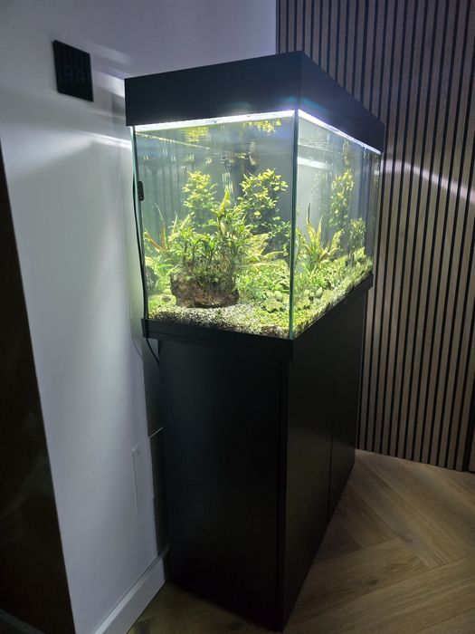 Vand acvariu 125 l Juwel si suport negru